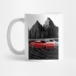 "Mountain Drift" Silvia S15 Mug